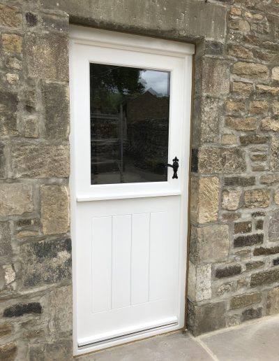 Bespoke Timber Accoya Stable Door, Manufactured in our Rylstone Workshop near Skipton and Installed in Helmsley near York