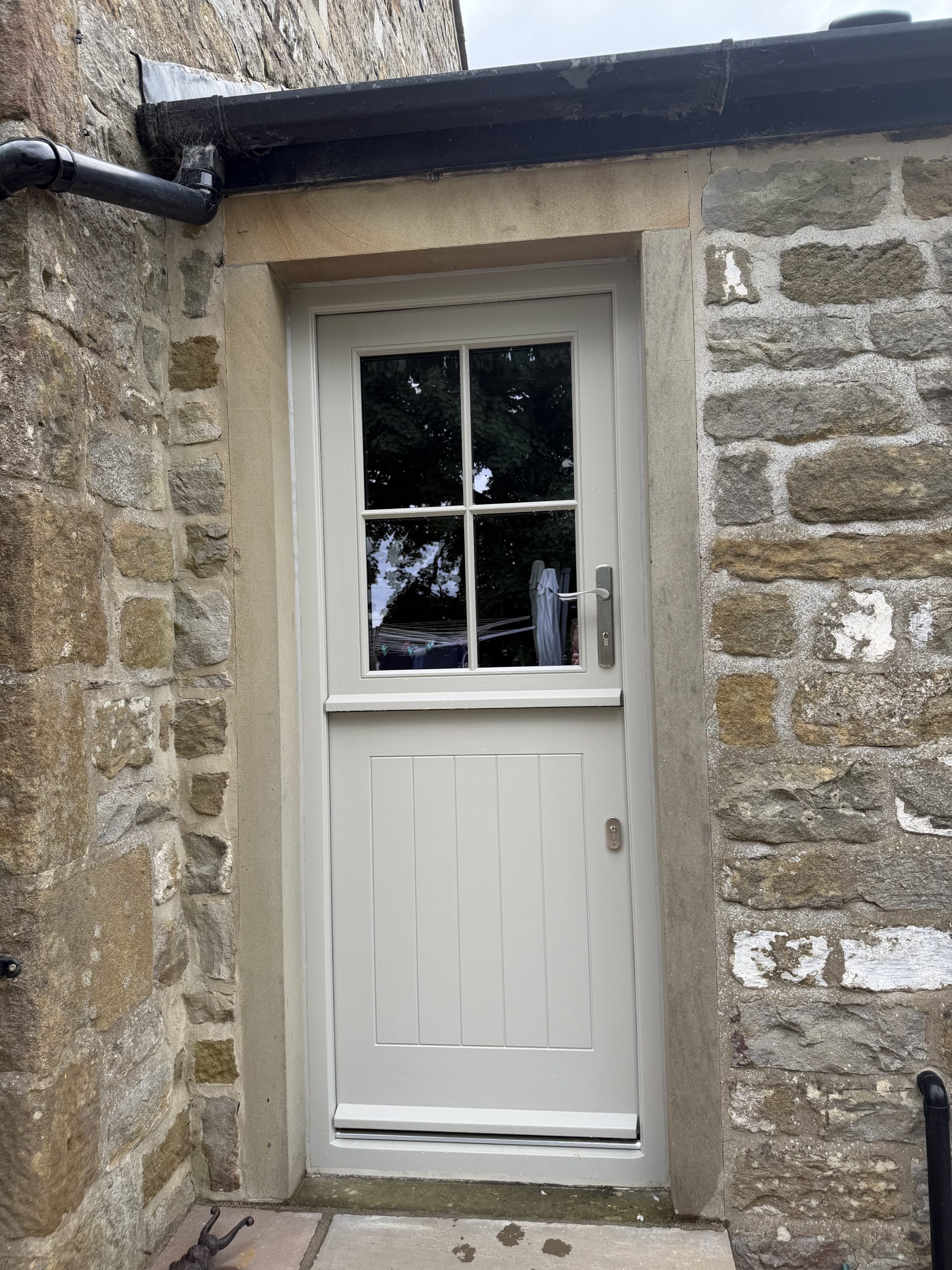 Bespoke Timber Accoya Stable Door, Manufactured in our Rylstone Workshop near Skipton and Installed in Ripley, Harrogate