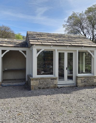 Bespoke Timber Hardwood Doors & Windows. Manufactured in our Rylstone Workshop near Skipton and installed in Arncliffe, Craven, Yorkshire Dales
