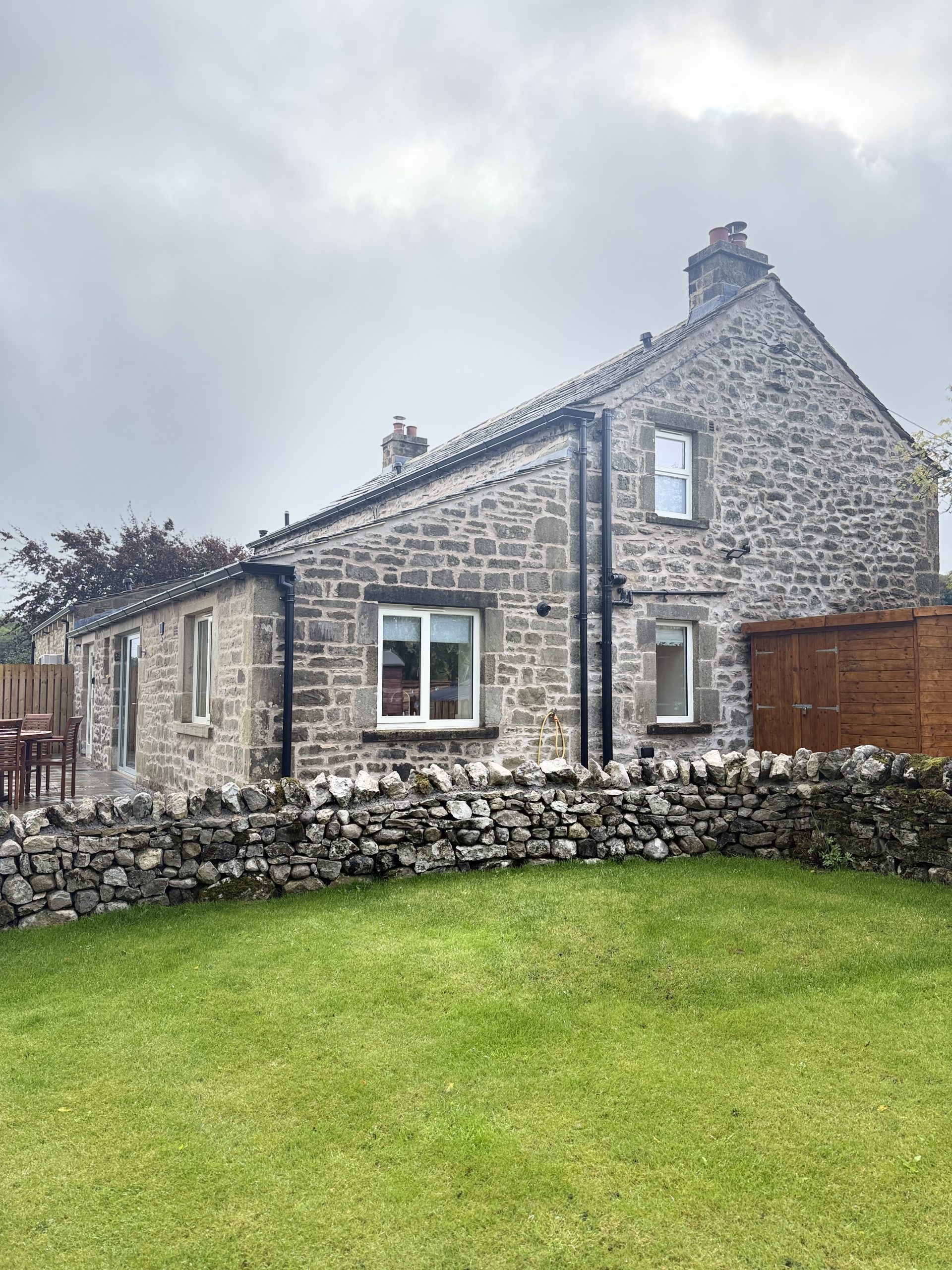 Bespoke Timber Wooden Accoya Stormproof Bespoke Casement Windows . Manufactured in our Rylstone Workshop, near Skipton & Ilkley. Installed in Linton, Craven