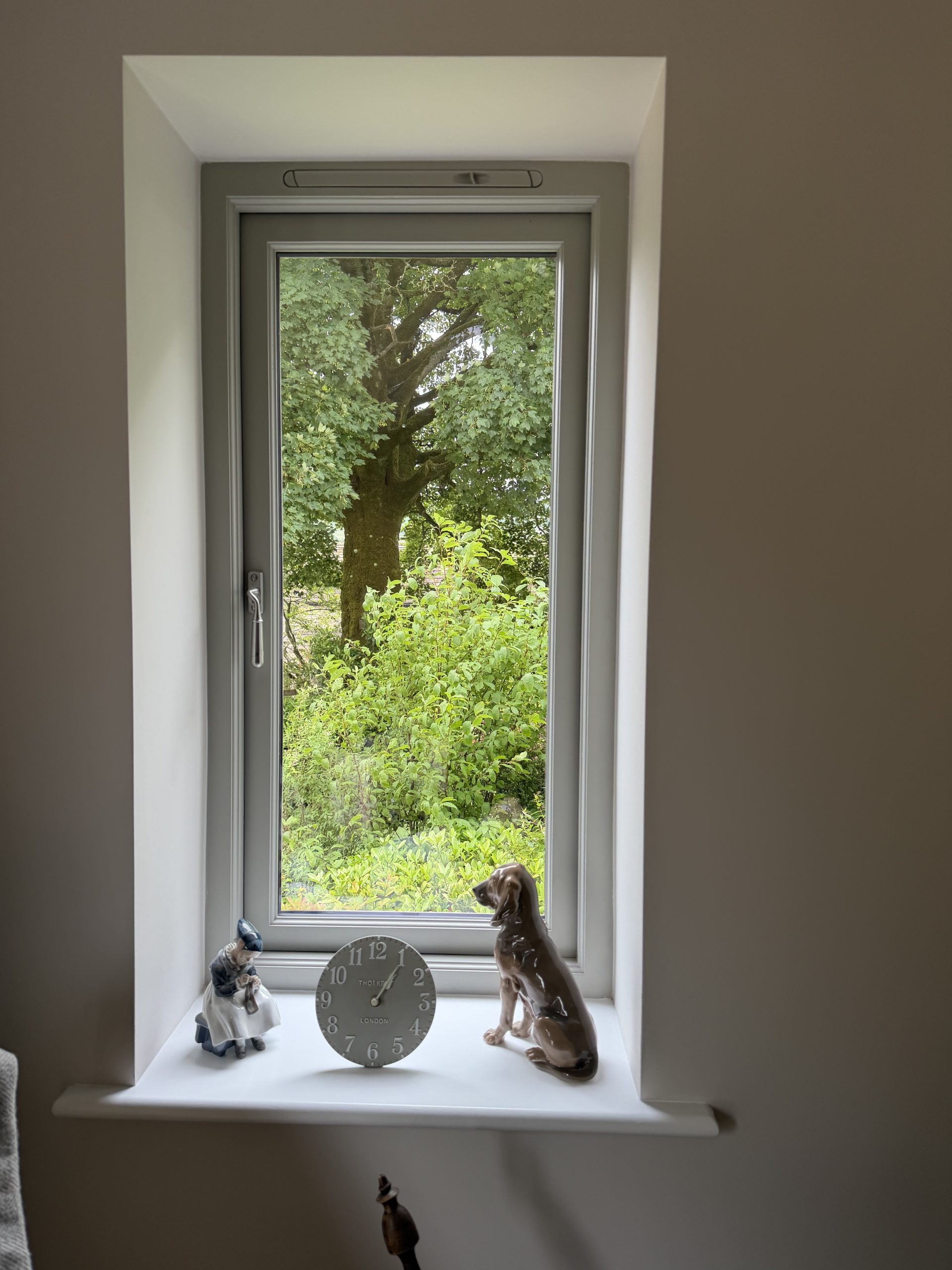 Bespoke Wooden Accoya Timber Flush Casement Windows featuring Georgian Bars. Handmade in our Rylstone Workshop, near Skipton installed South Lakes