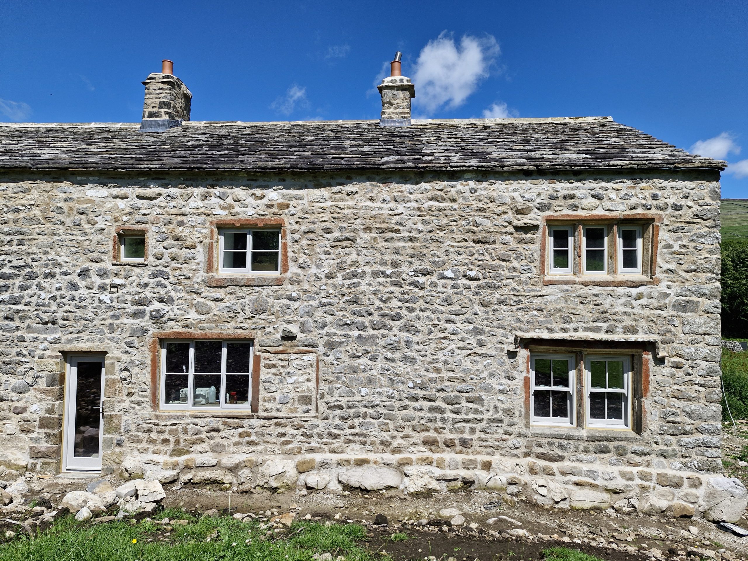 Bespoke Wooden Accoya Timber Heritage Windows. Handmade in our Rylstone Workshop, near Skipton installed in the Yorkshire Dales
