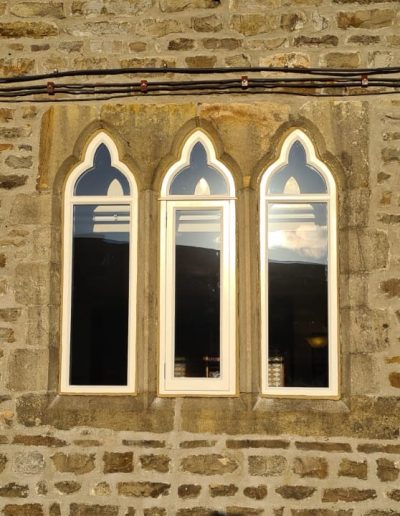 Bespoke Wooden Timber Accoya Heritage Windows. Handmade in our Rylstone Workshop, near Skipton installed in Halton Gill, Craven, the Yorkshire Dales