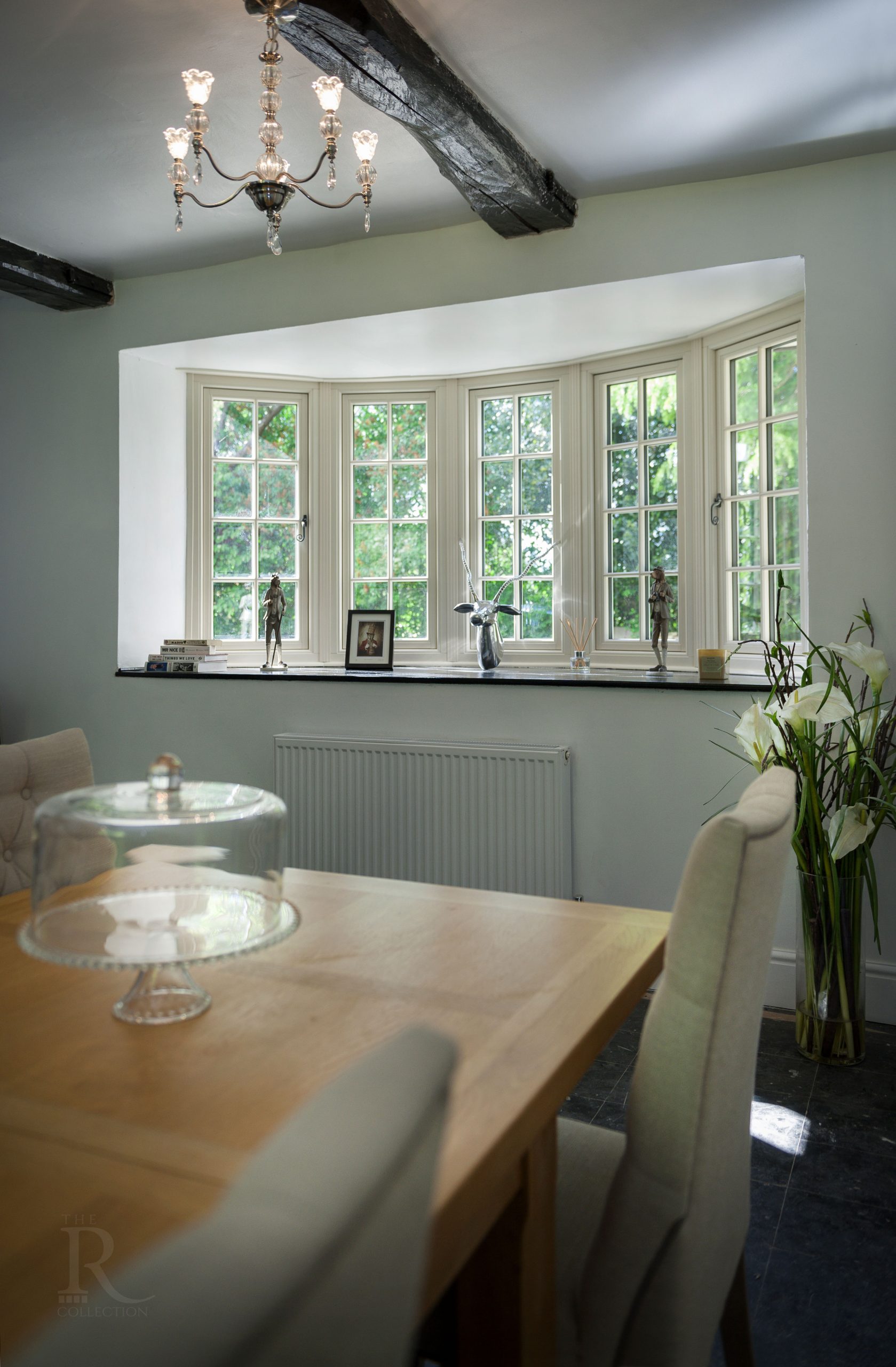 Bespoke Wooden Accoya Timber Flush Casement Windows. Handmade in our Rylstone Workshop, near Skipton, installed near Masham
