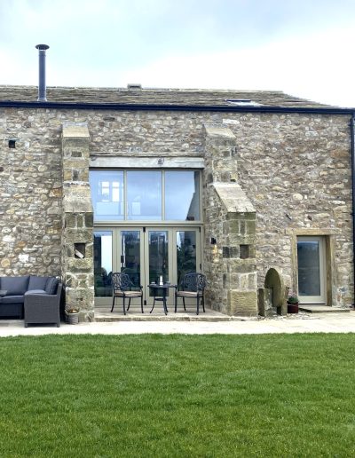 Full house of Bespoke Accoya Timber Doors, Bi-fold Doors and Windows in Airton, Yorkshire Dales, Phone