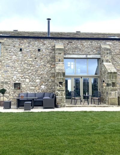 Full house of Bespoke Accoya Timber Doors, Bi-fold Doors and Windows in Airton, Yorkshire Dales