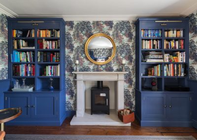 Luxury Bespoke Handcrafted Music Room made in yorkshire dales workshop, near Skipton, fitted in Ilkley, Wharfedale