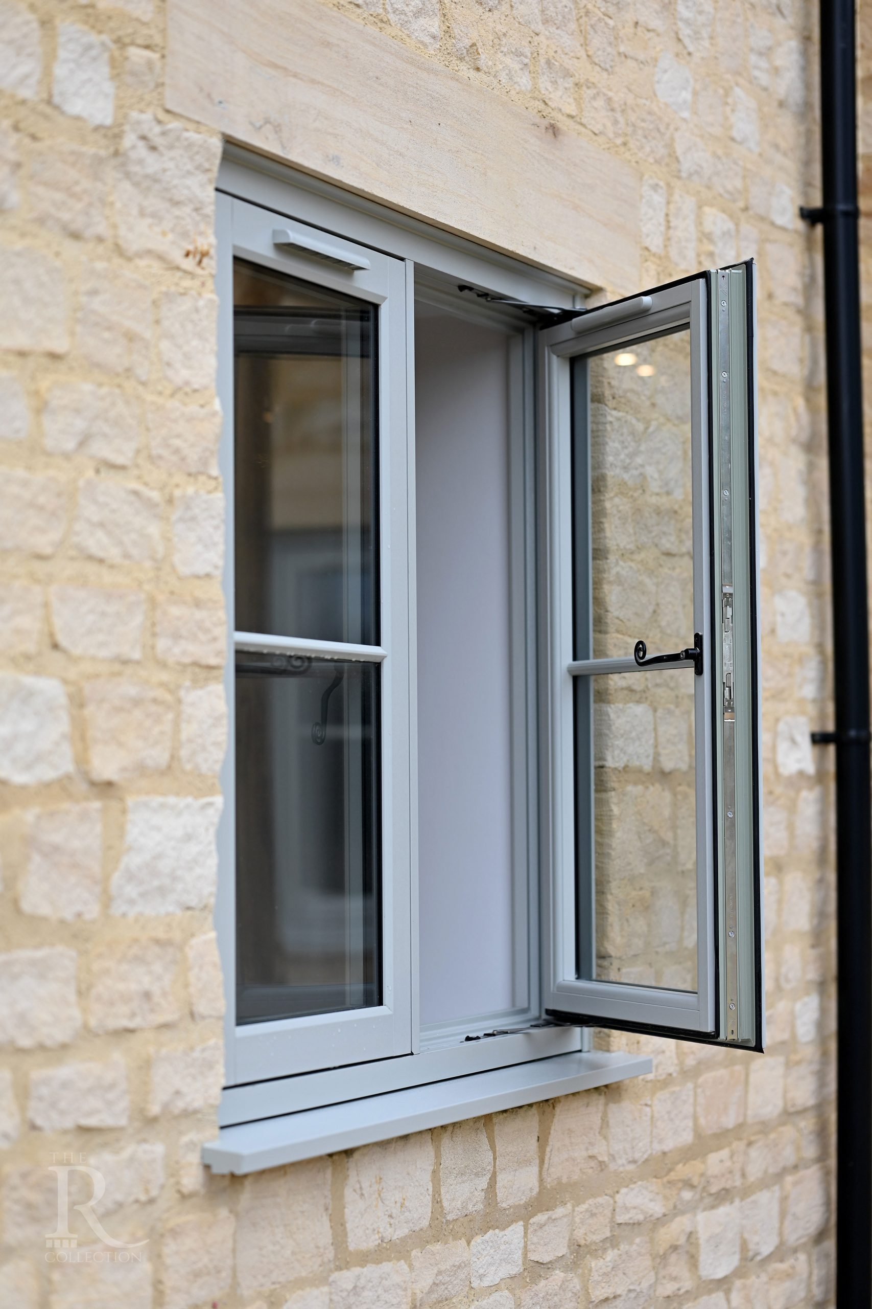 Bespoke Timber Accoya French Doors & Windows with Georgian Bars, Manufactured in our Rylstone Workshop near Skipton and Installed in the Yorkshire Dales