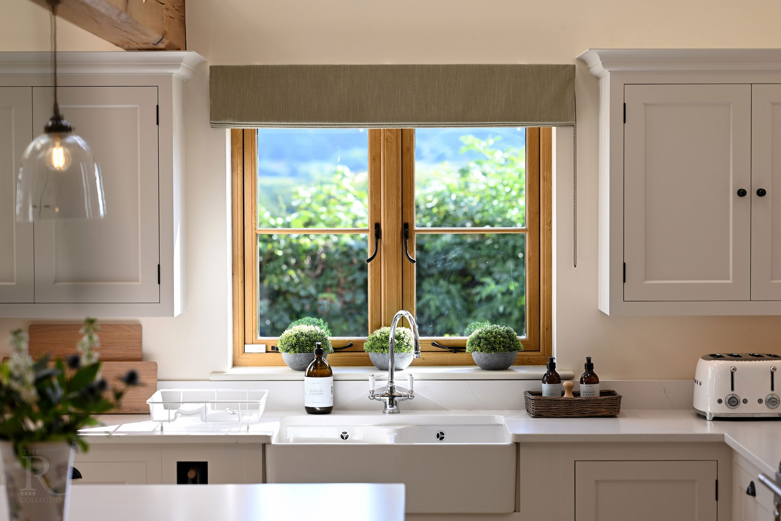 Bespoke Traditional Heritage Accoya Sliding Sash Window Featuring Georgian bars. Manufacturued in our yorkshire dales workshop. Installed Burnsall, Skipton, Craven, Yorkshire Dales