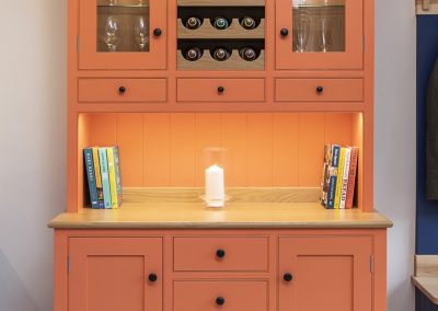 Stunning Bespoke Timber Kitchen Dresser. Handcrafted in our Rylstone Workshop near Skipton, Ilkley, Harrogate, York, Ripon, Clitheroe, Settle.