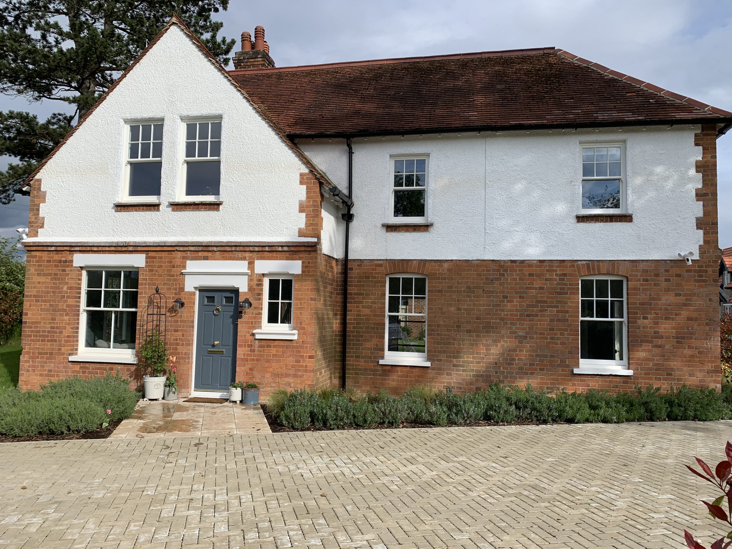 Bespoke Traditional Accoya Sliding Sash Window manufcatured in our Yorkshire dales workshop and installed in Masham near RIchmond